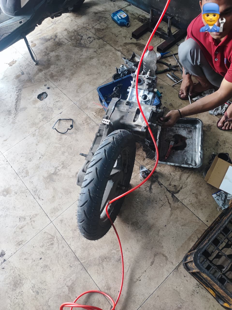 Turun mesin total
